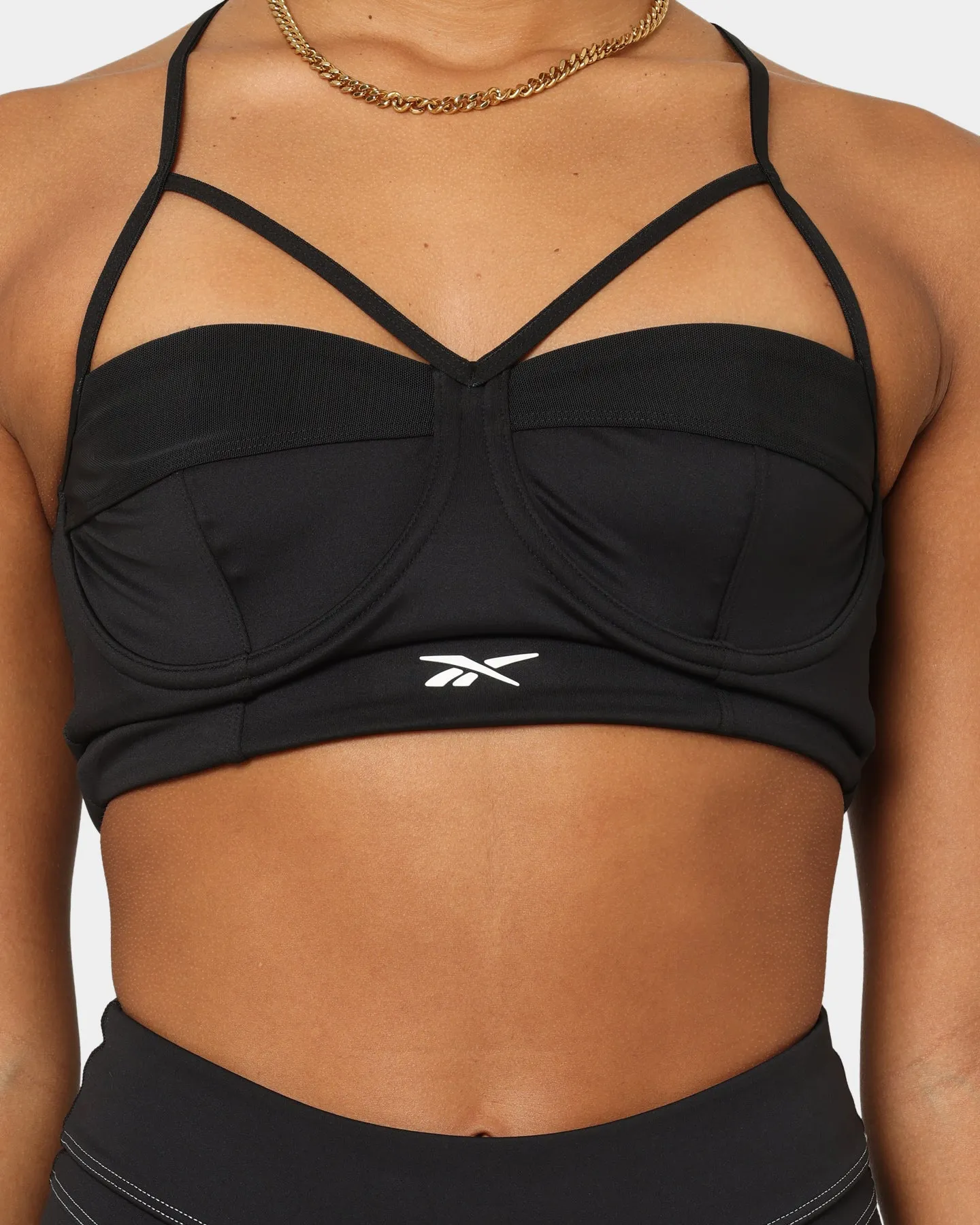 Reebok Women's Cardi B X Reebok Bralette Black