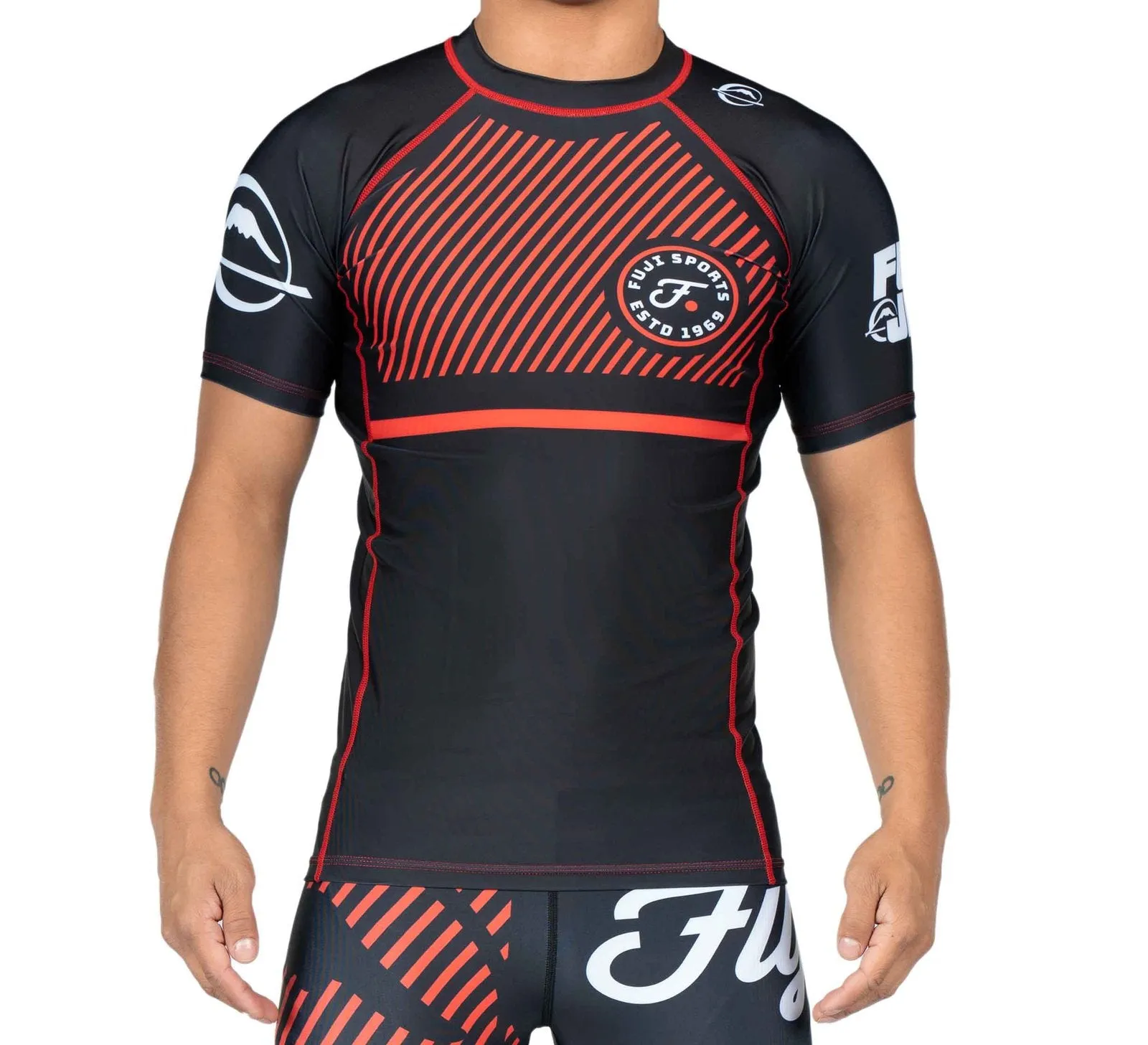 Script Short Sleeve Rashguard