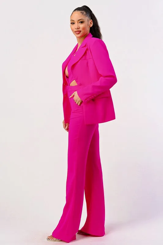 Sexy Cutout Two Pc. Suit