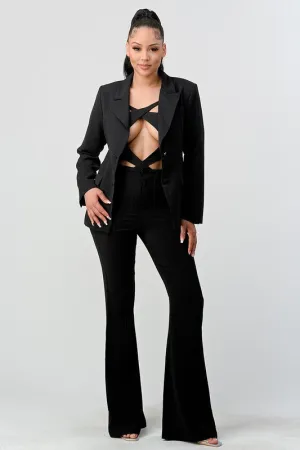 Sexy Cutout Two Pc. Suit
