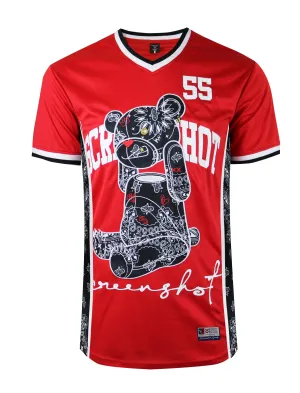 SHORT SLEEVE MESH JERSEY - TS1122 (RED)
