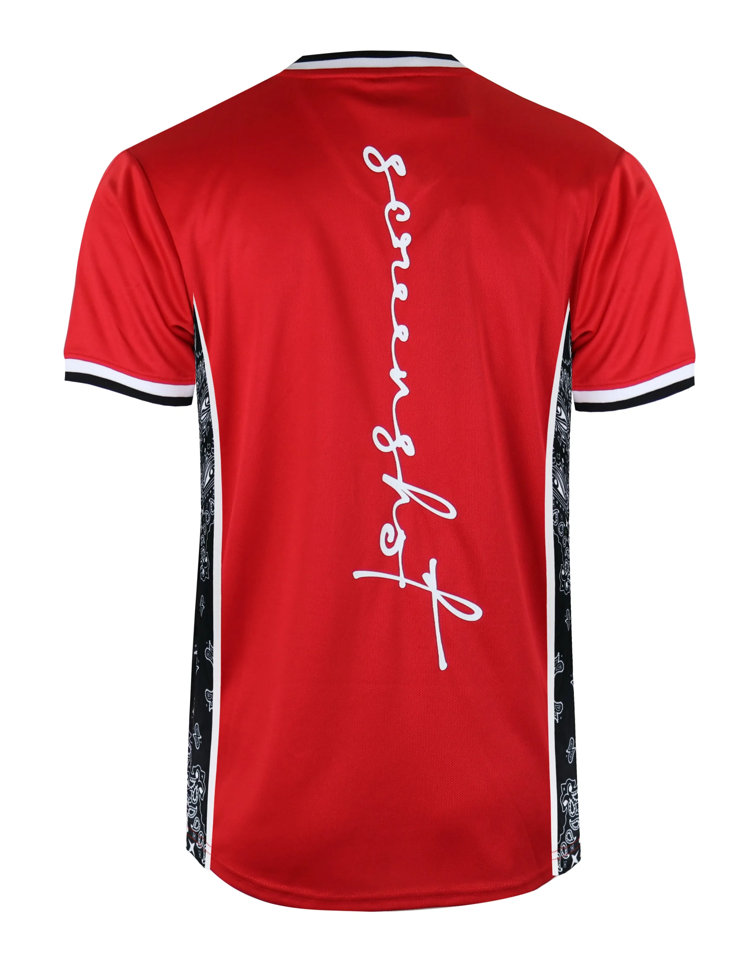 SHORT SLEEVE MESH JERSEY - TS1122 (RED)