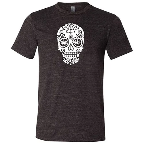 Skull With Pumpkin Eyes Shirt Unisex