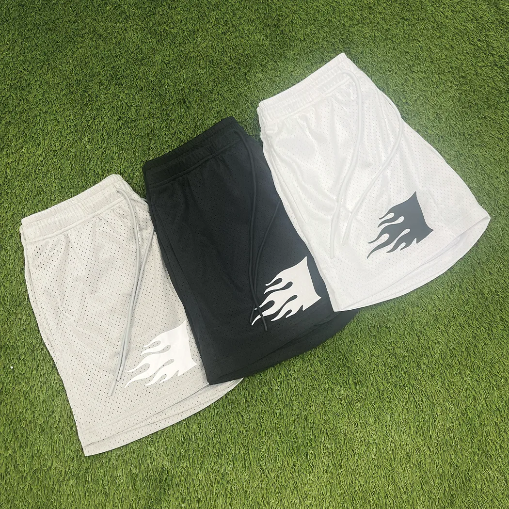 Staple Mesh Shorts Gray