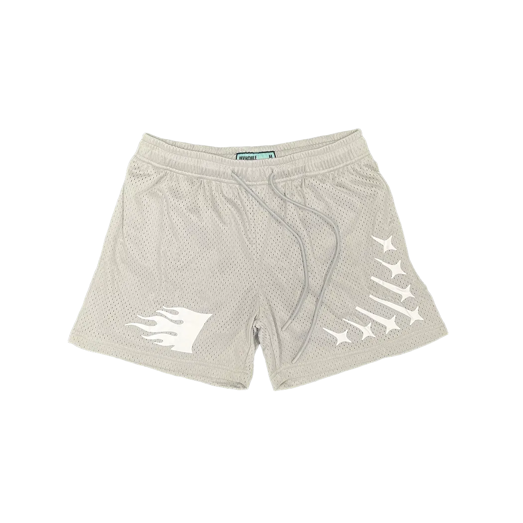 Staple Mesh Shorts Gray