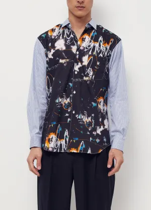 Stripe Futura Print Shirt