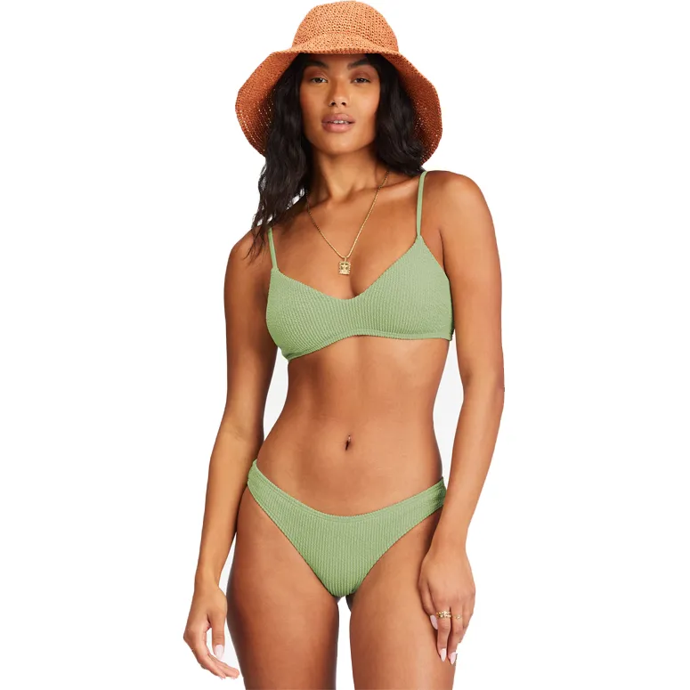 Summer High V-Neck Bralette Swim Top