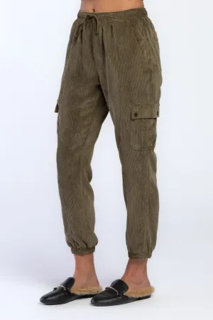 Sylvia olive joggers