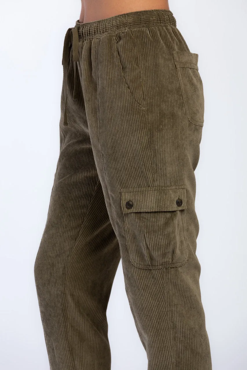 Sylvia olive joggers