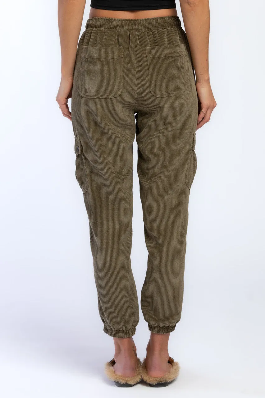 Sylvia olive joggers