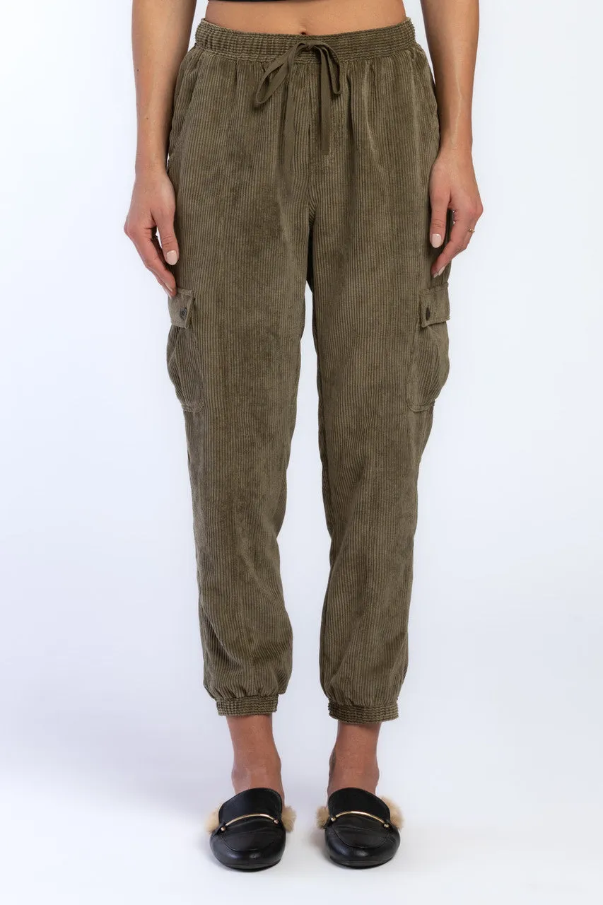 Sylvia olive joggers