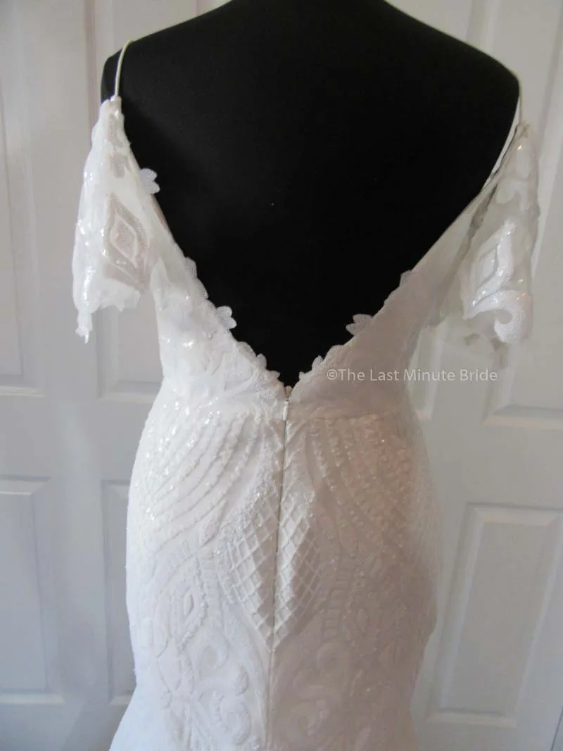 The Last Minute Bride Style: Samantha Lynn (All Ivory) In Stock Sizes