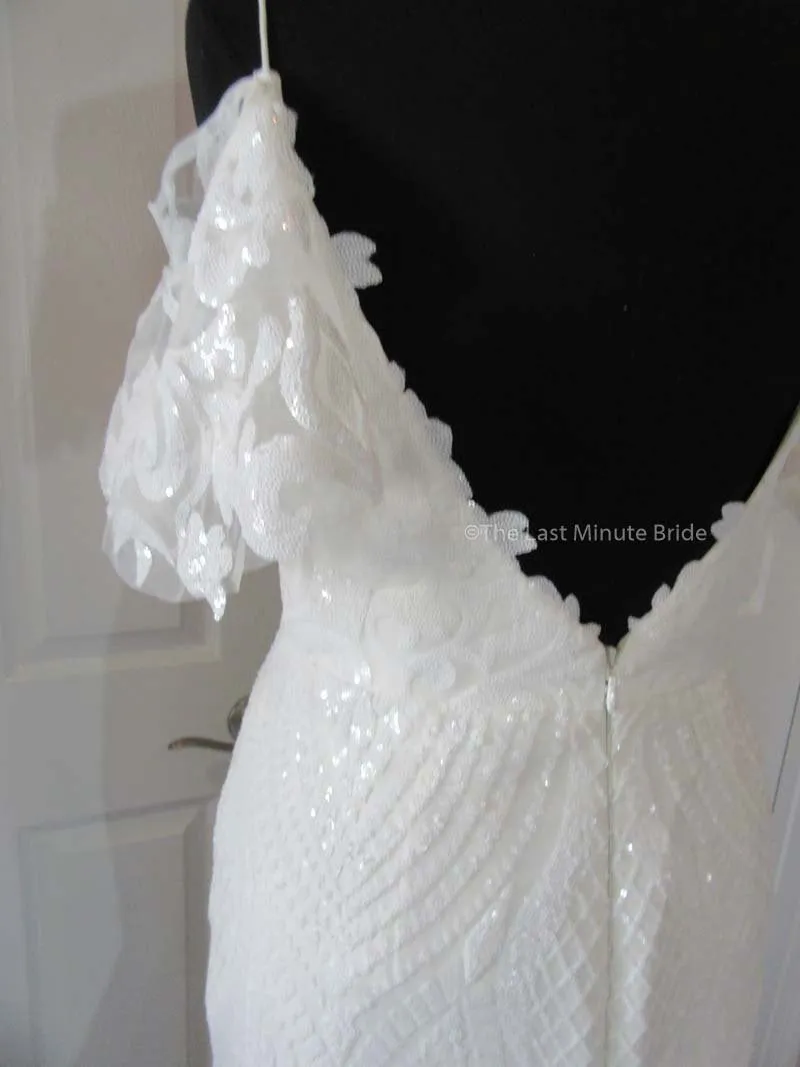The Last Minute Bride Style: Samantha Lynn (All Ivory) In Stock Sizes