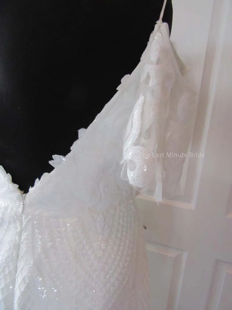 The Last Minute Bride Style: Samantha Lynn (All Ivory) In Stock Sizes
