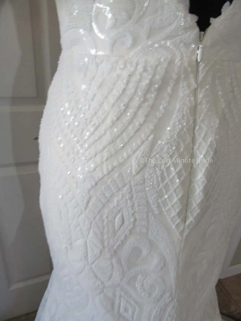 The Last Minute Bride Style: Samantha Lynn (All Ivory) In Stock Sizes