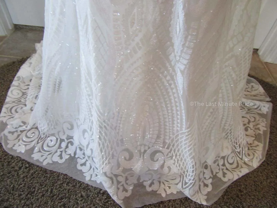 The Last Minute Bride Style: Samantha Lynn (All Ivory) In Stock Sizes