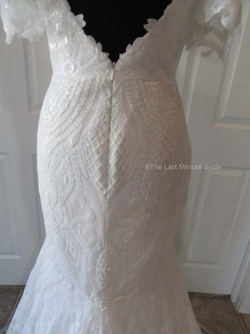 The Last Minute Bride Style: Samantha Lynn (All Ivory) In Stock Sizes