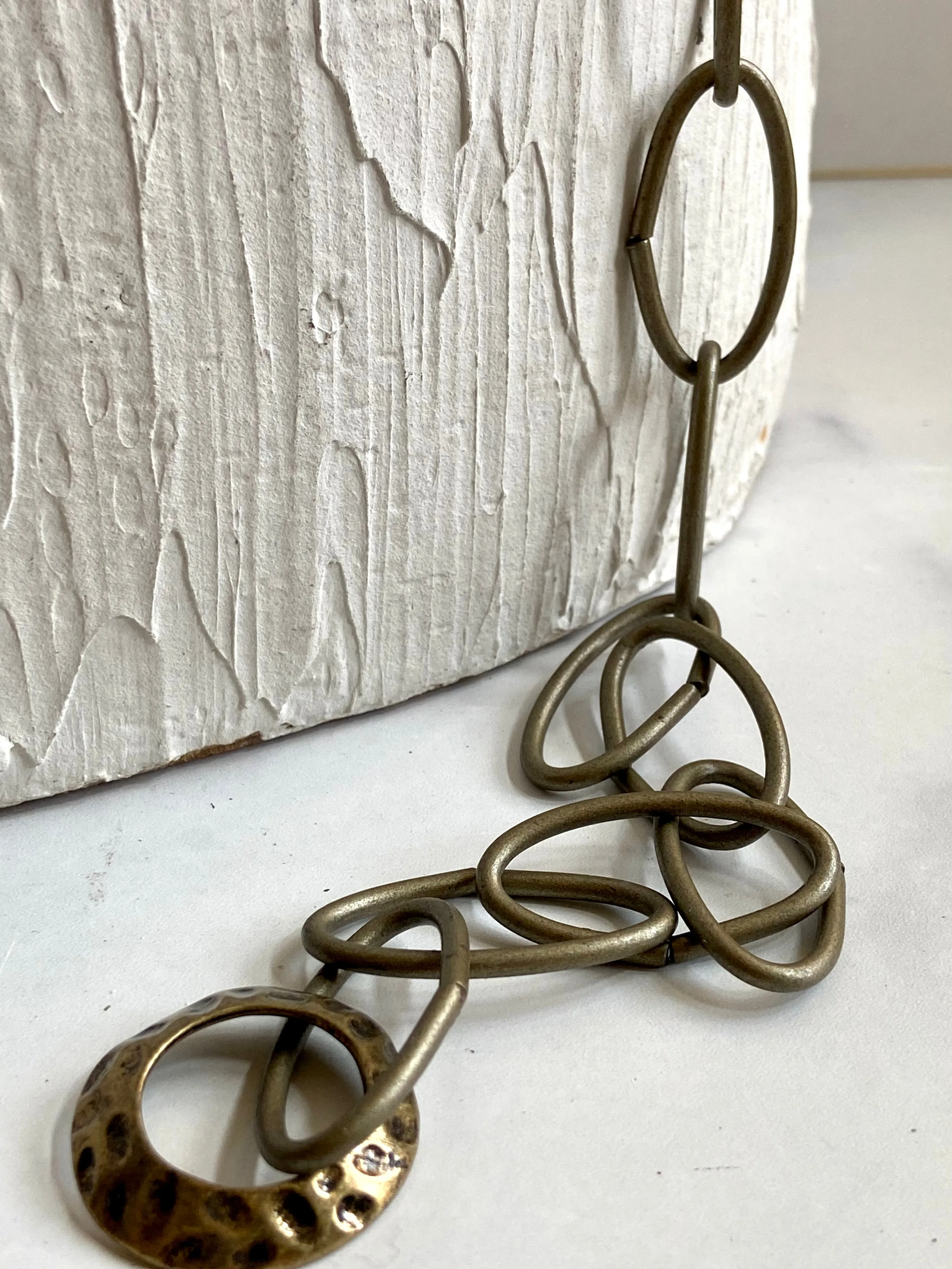 Two colors tone flowers metal belt