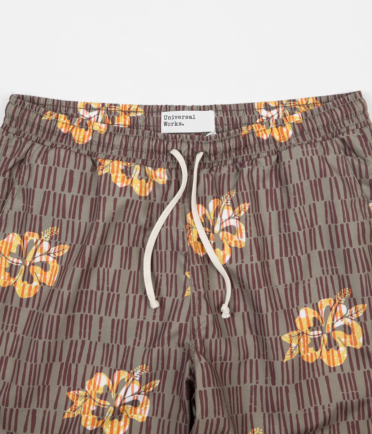 Universal Works Beach Shorts - Flower