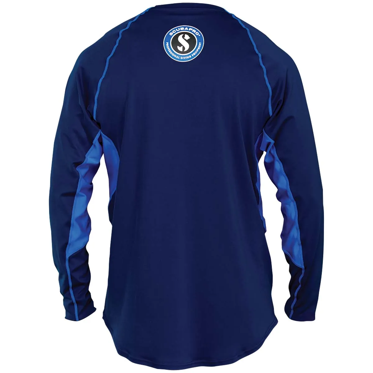 Used ScubaPro Aegean Rash Guard Mens, C - Flow, Long Sleeve (UPF50)