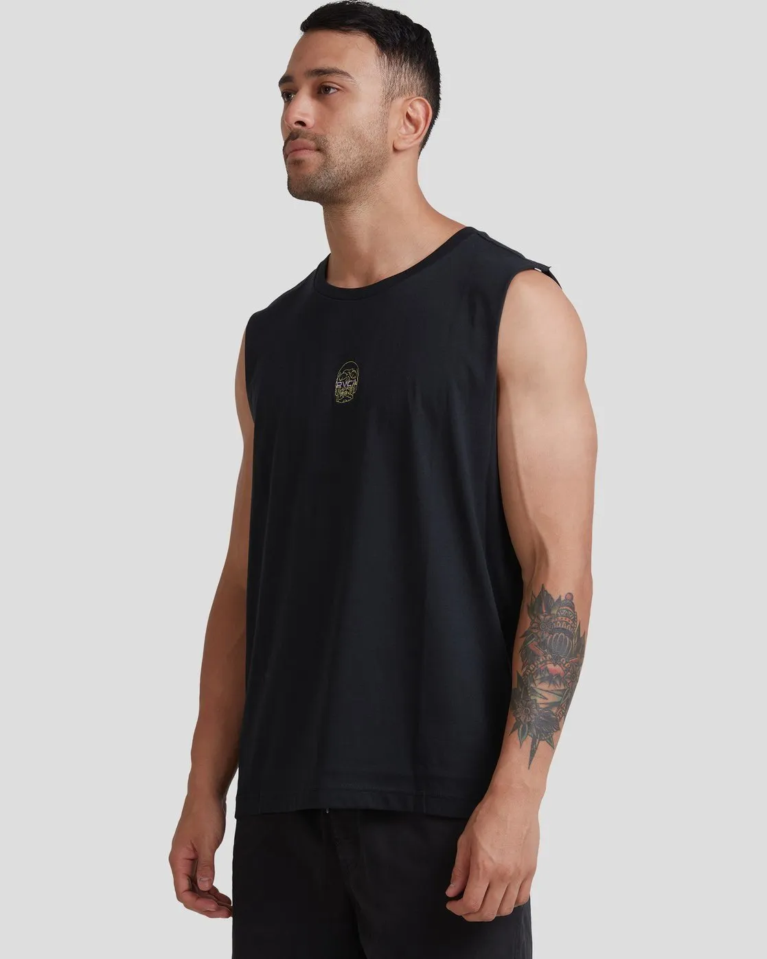 VA Skulls Muscle - Black