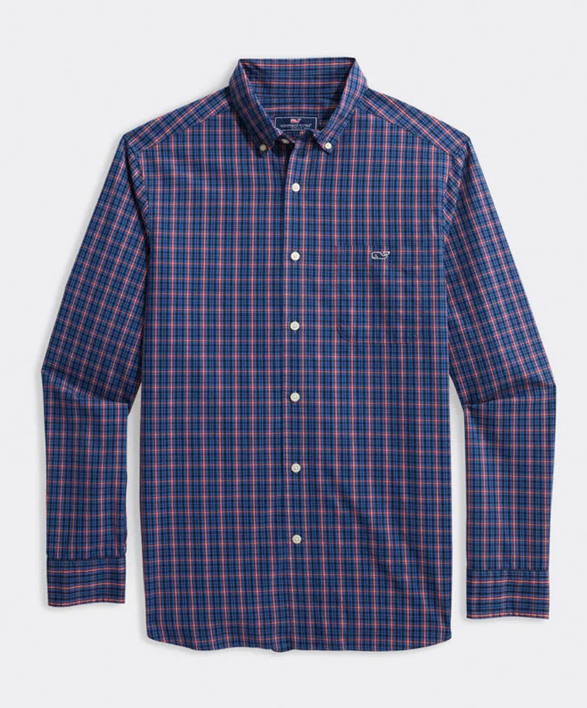 Vineyard Vines - Check Stretch Poplin Button Down