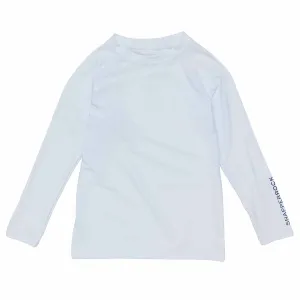 White LS Rash Top