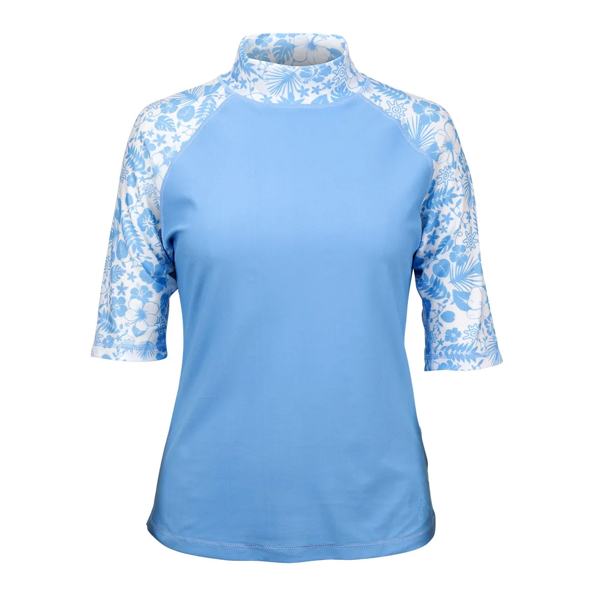 Women's Aloha Short Sleeve Sun & Swim Shirt