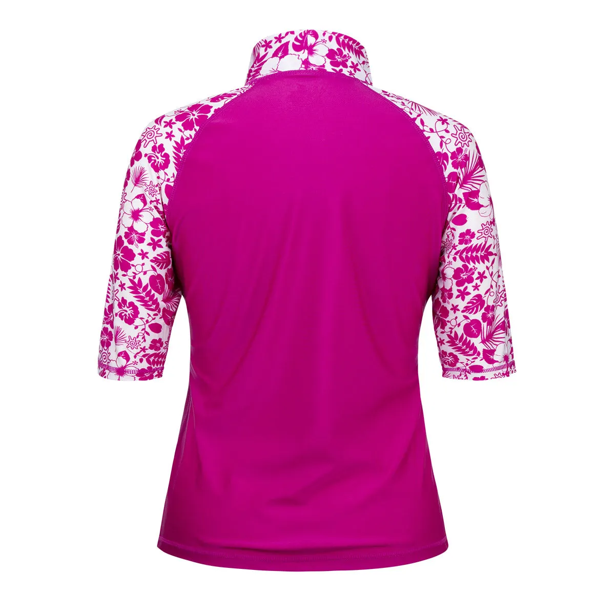 Women's Aloha Short Sleeve Sun & Swim Shirt