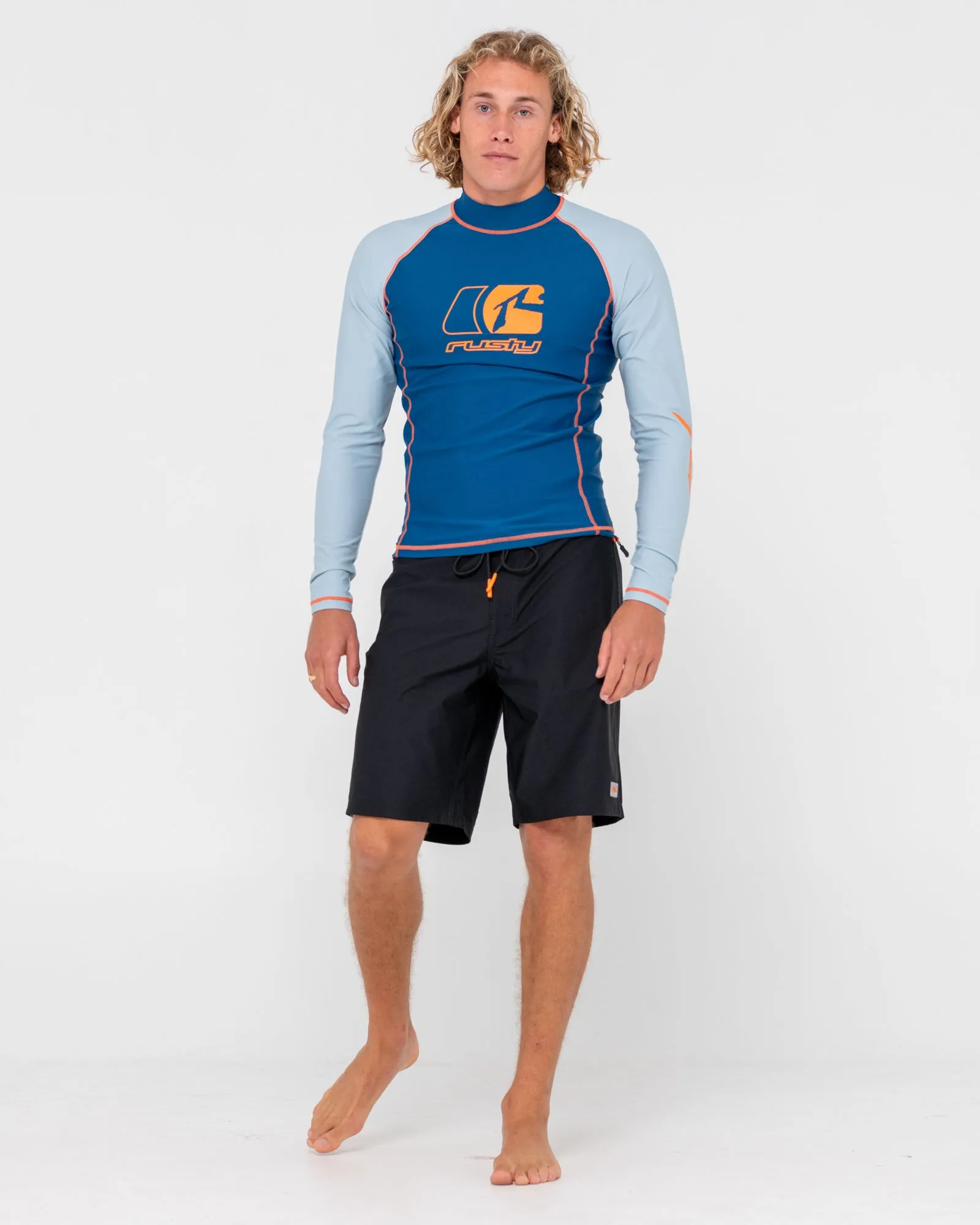 Y2shay Printed Long Sleeve Rash Vest