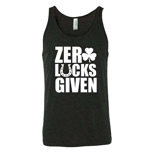 Zero Lucks Given Shirt Unisex
